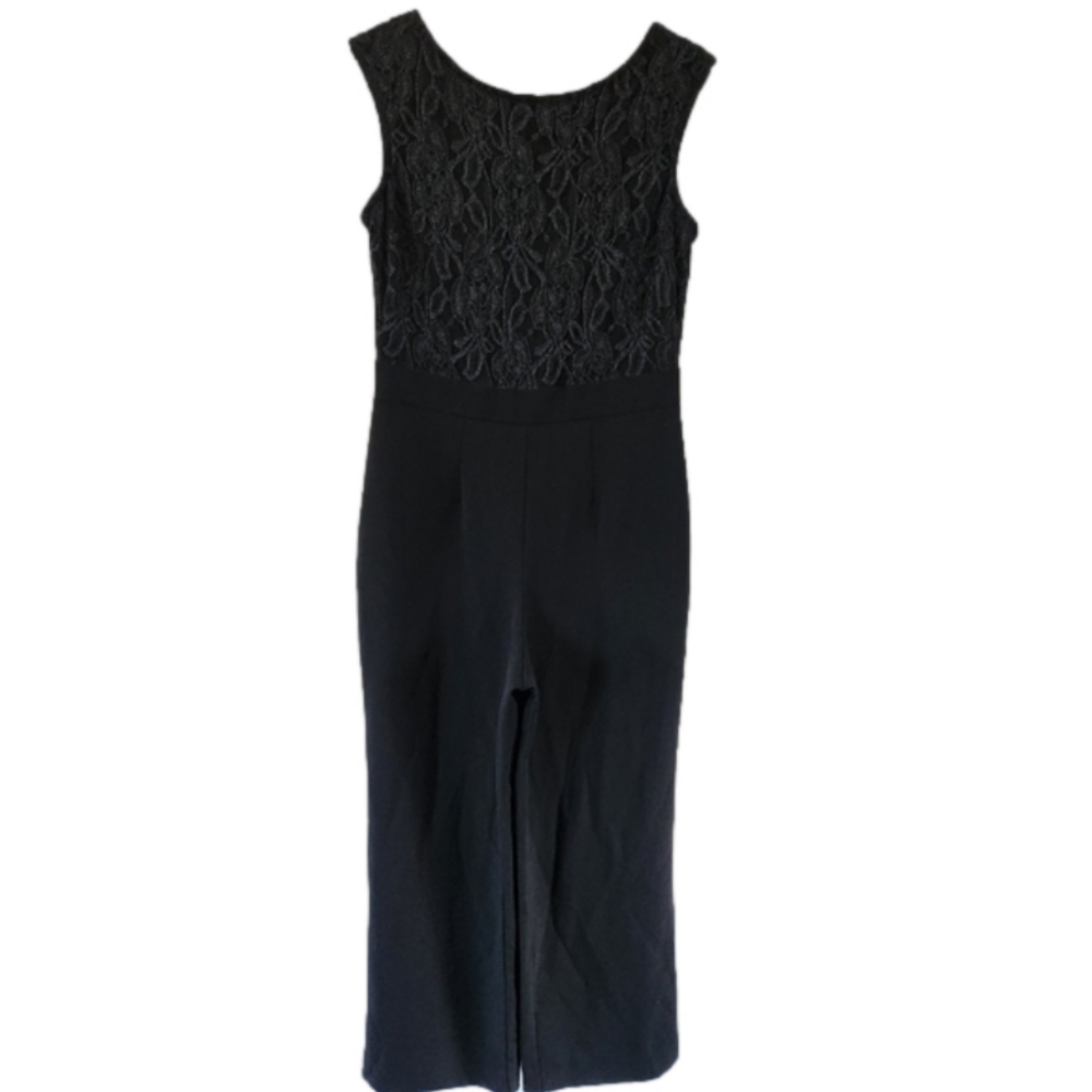 London Times Ladies Jump Suit Black Size 10